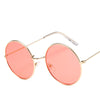 New Women Men Round Sunglasses Steampunk Shades