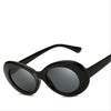 Superhot Eyewear - Retro Vintage Oval Round Sunglasses