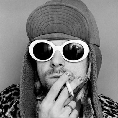 Superhot Eyewear - Retro Vintage Oval Round Sunglasses