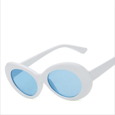 Superhot Eyewear - Retro Vintage Oval Round Sunglasses