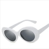 Superhot Eyewear - Retro Vintage Oval Round Sunglasses