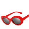 Superhot Eyewear - Retro Vintage Oval Round Sunglasses