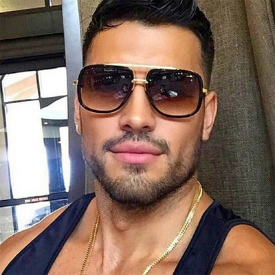 New Fashion Big Frame Sunglasses Men