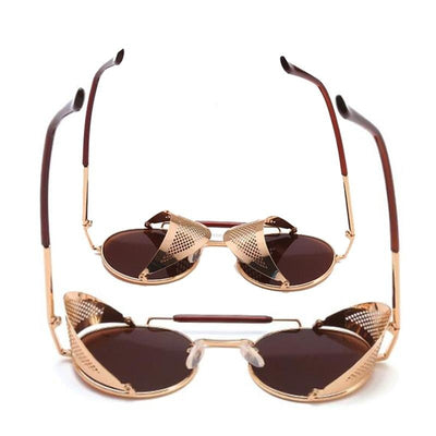 Round Steampunk Sunglasses