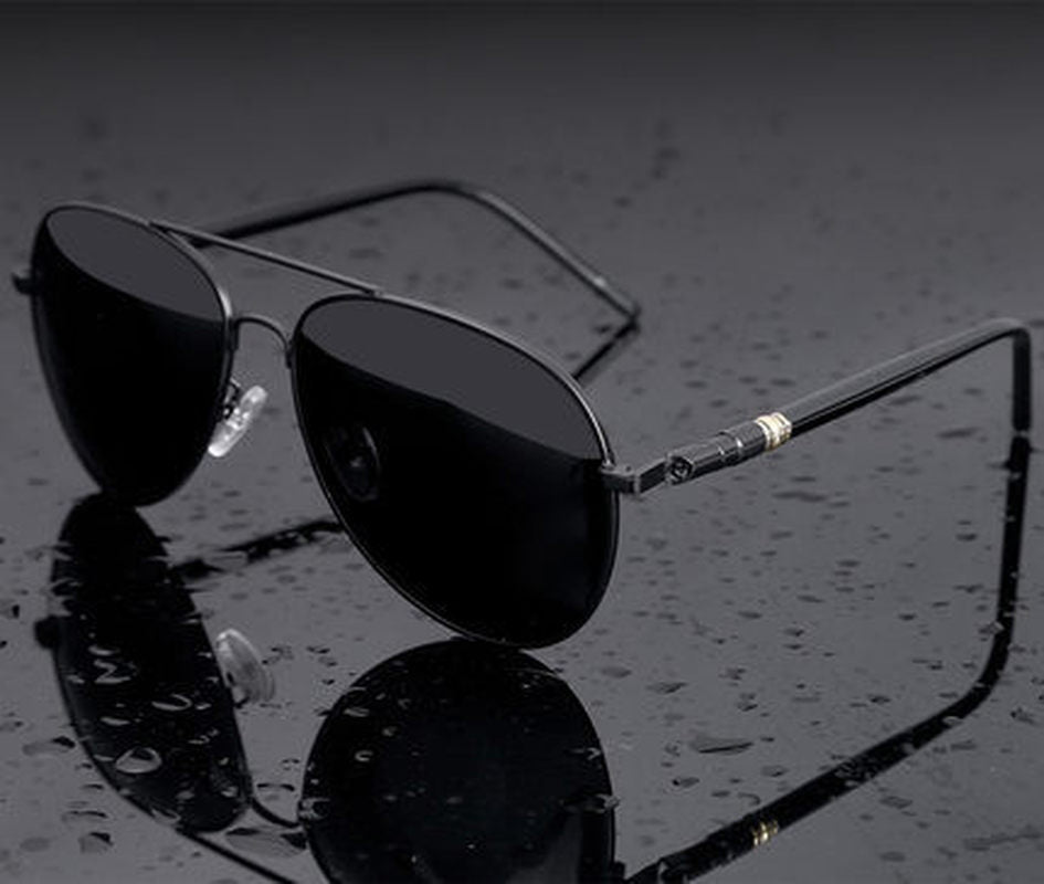 Alloy Frame Quality Spring Leg Sunglasses