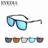 Rectangle Men Polarized Sunglasses Fashion Vintage