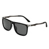 Rectangle Men Polarized Sunglasses Fashion Vintage