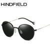 Mens Polarized Sunglasses Aluminum Magnesium Oval Retro