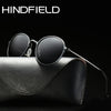 Mens Polarized Sunglasses Aluminum Magnesium Oval Retro