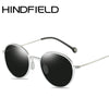 Mens Polarized Sunglasses Aluminum Magnesium Oval Retro