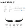 Mens Polarized Sunglasses Aluminum Magnesium Oval Retro