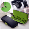 Hot Glasses Box Faux Leather High End Sunglasses Vintage