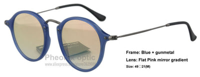 Hot fashion high end sunglasses round style hand made