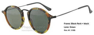 Hot fashion high end sunglasses round style hand made