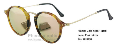 Hot fashion high end sunglasses round style hand made