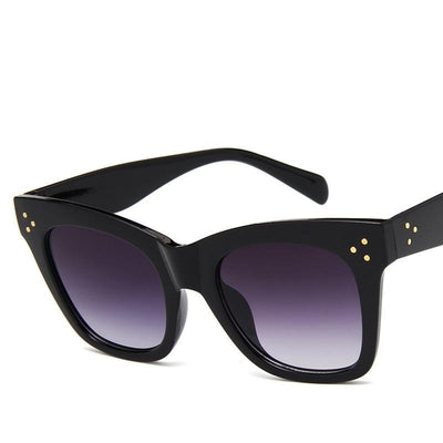 Vintage Cat Eye Oversized Sunglasses