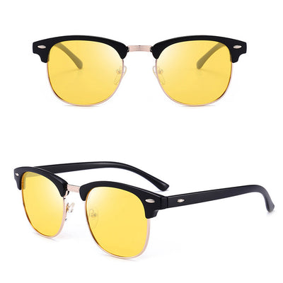 Polarized Sunglasses Men Fashion Night Vision Driving