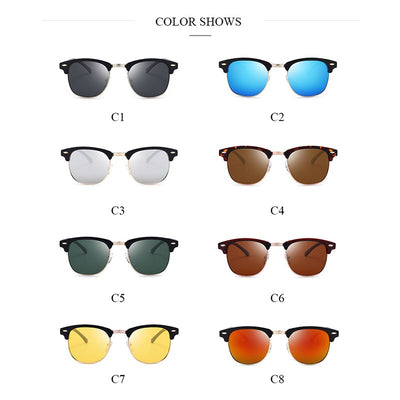 Polarized Sunglasses Men Fashion Night Vision Driving