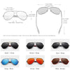 Men Vintage Aluminum Polarized Sunglasses Classic Sun glasses