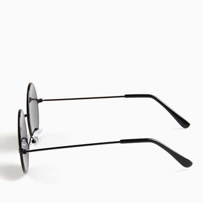 Round Metal Frame Men Women Sunglasses