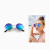 Round Metal Frame Men Women Sunglasses