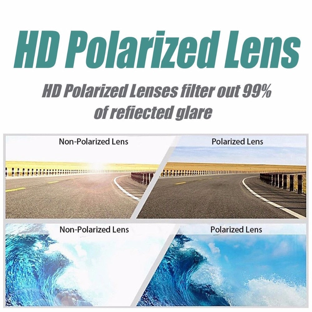 New Polarized Round Sunglasses Mens Womens Brand Designer