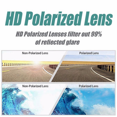 New Polarized Round Sunglasses Mens Womens Brand Designer