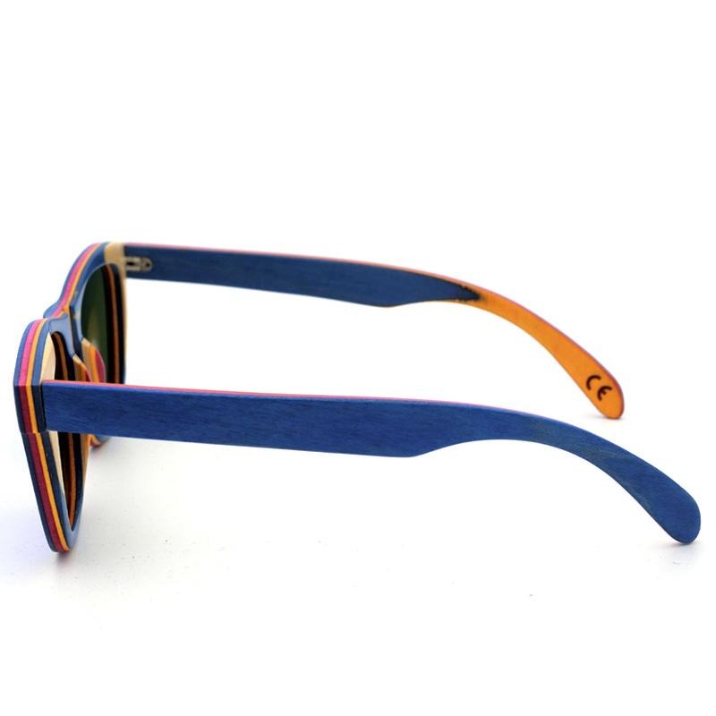 Fashion Wooden Sunglasses Men Polarizing Glasses