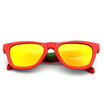 Fashion Wooden Sunglasses Men Polarizing Glasses