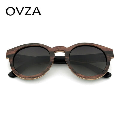 Retro Wood Sunglasses Mens Polarized Sunglasses