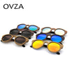 Retro Wood Sunglasses Mens Polarized Sunglasses