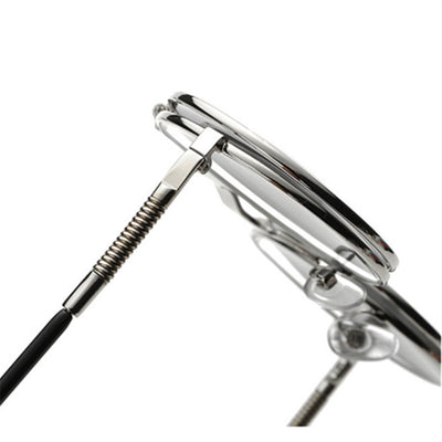 Women Men Brand Designer Retro Round Metal