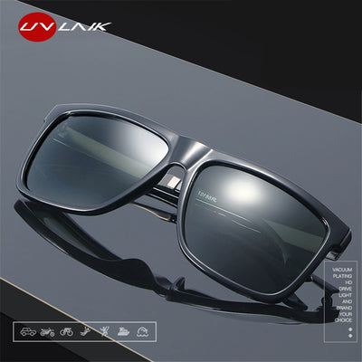 Polarized Sunglasses Men Driving Metal HD Sun Glasses