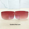 Vintage Rimless Sunglasses for Men Carter Glasses Frames