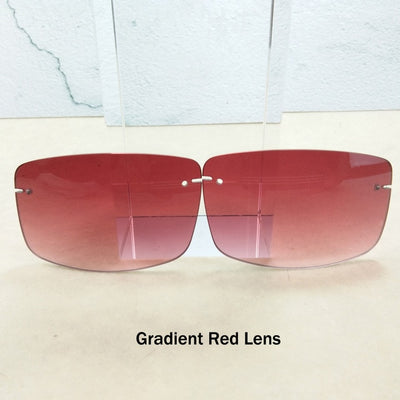 Vintage Rimless Sunglasses for Men Carter Glasses Frames