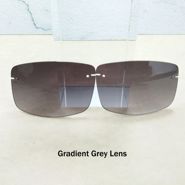 Vintage Rimless Sunglasses for Men Carter Glasses Frames