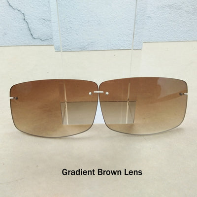 Vintage Rimless Sunglasses for Men Carter Glasses Frames