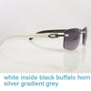 Nature Buffs Horn Sunglasses Men New Trend Fashion
