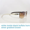 Nature Buffs Horn Sunglasses Men New Trend Fashion