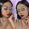 Sunglasses women brand designer luxury geometric