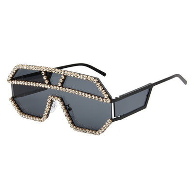 Sunglasses women brand designer luxury geometric