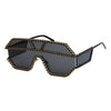 Sunglasses women brand designer luxury geometric