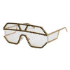 Sunglasses women brand designer luxury geometric