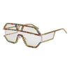 Sunglasses women brand designer luxury geometric