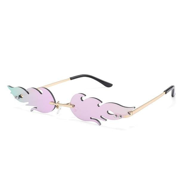 Rimless Sunglasses For Women