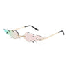 Rimless Sunglasses For Women