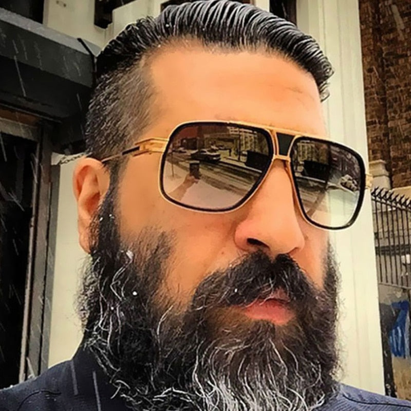 Flat Top Driving Sunglasses