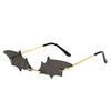 Luxury Fashion Fire Flame Sunglasses Women Rimless