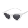 Sexy Cat Eye Sunglasses Women Brand Designer Mirror Black