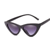 Sexy Cat Eye Sunglasses Women Brand Designer Mirror Black